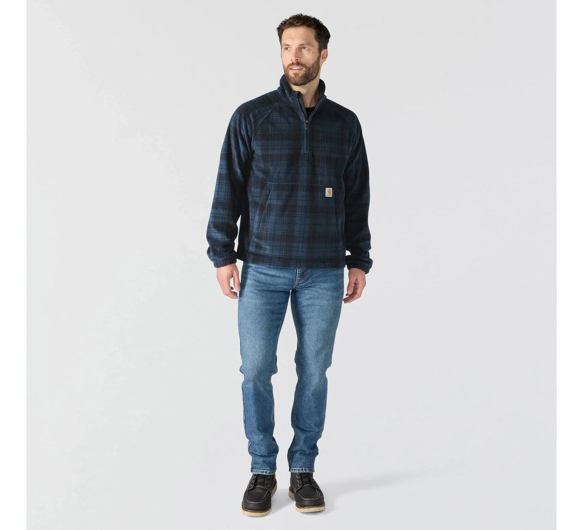 Men's Fleece Pullover - Gray Heather