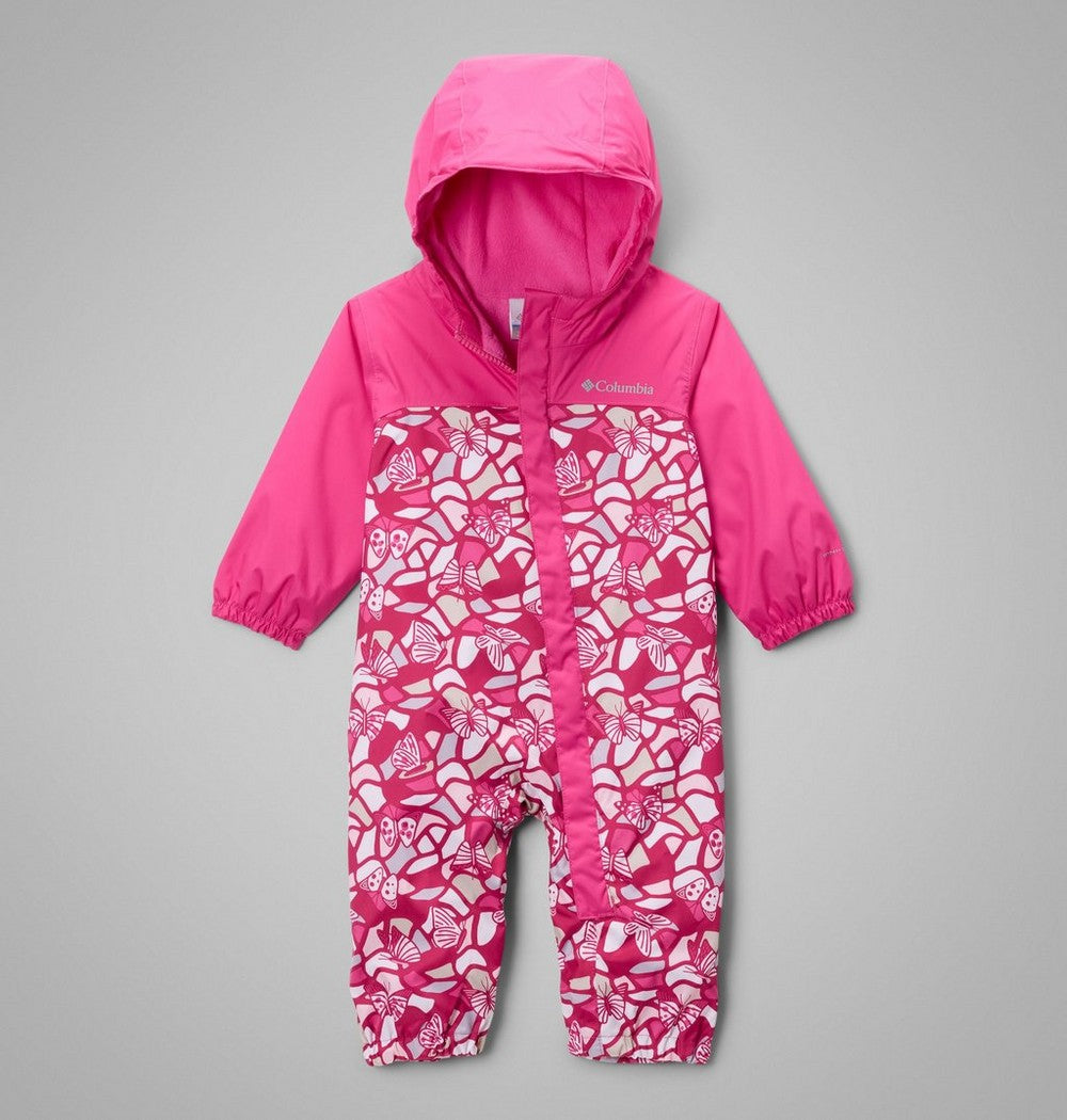 Infant Waterproof Rain Suit - Purple Print