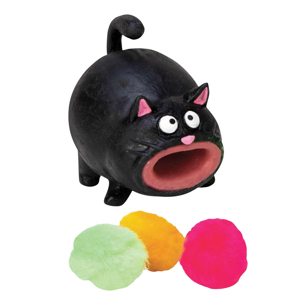 Pom Pom Launching Cat Toy