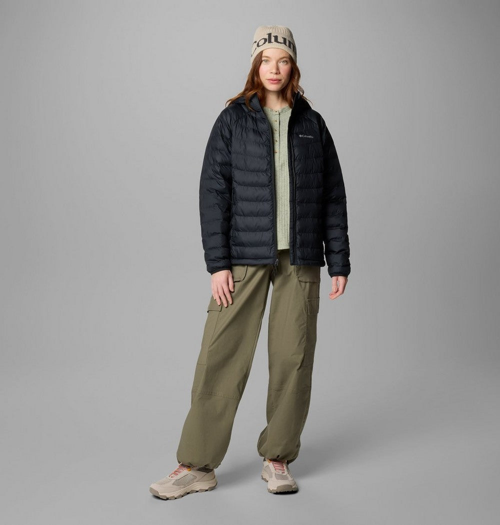 Women's Hooded Puffer Jacket - Navy