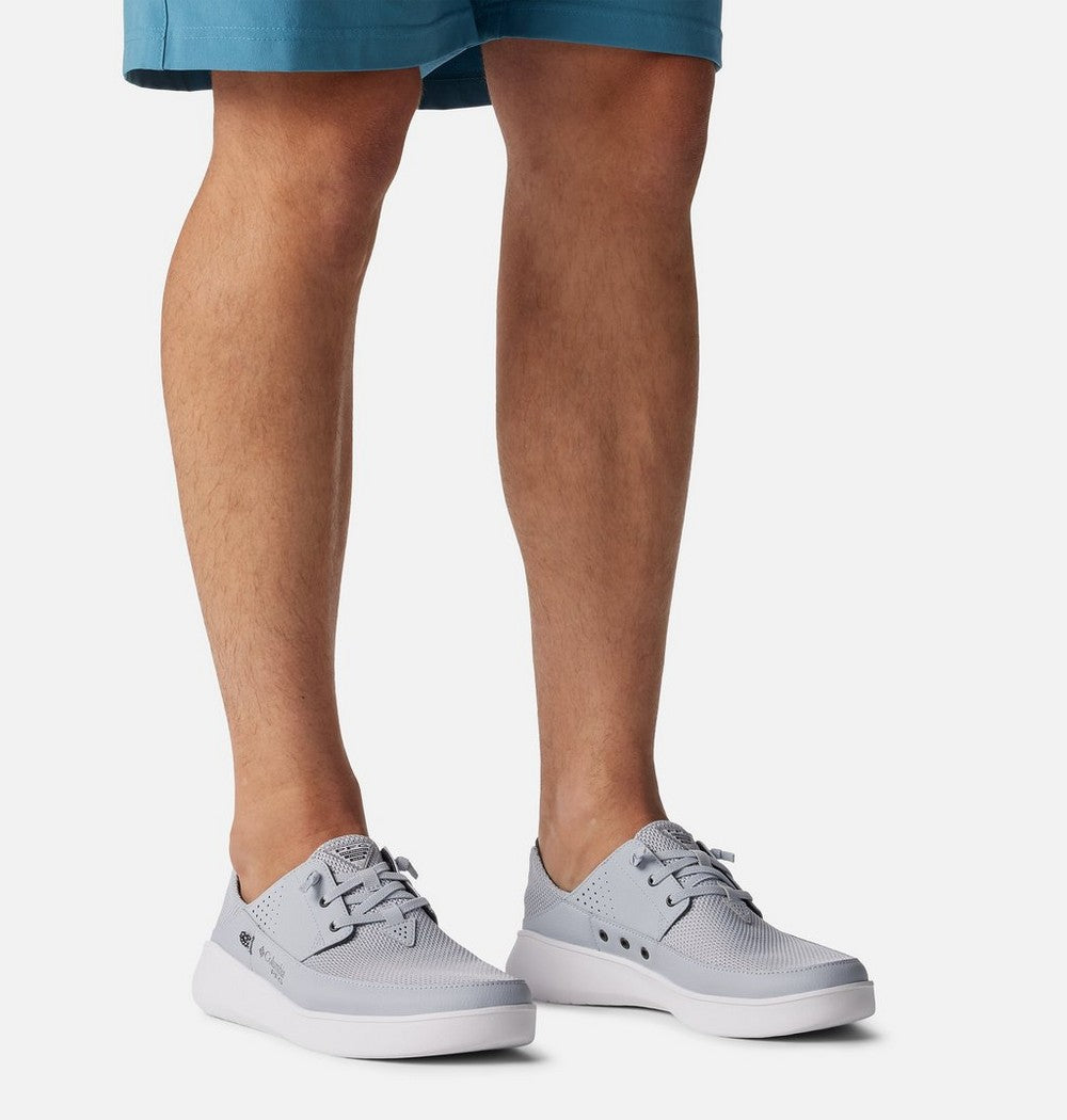 Men's Wide Breathable Boat Shoe - Blue