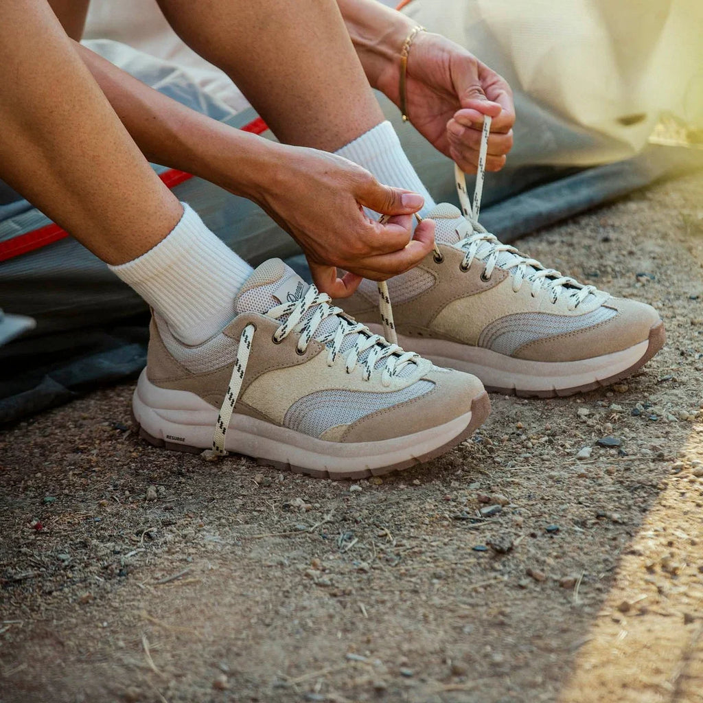 Women's Suede Trail Shoes - Birch Brown