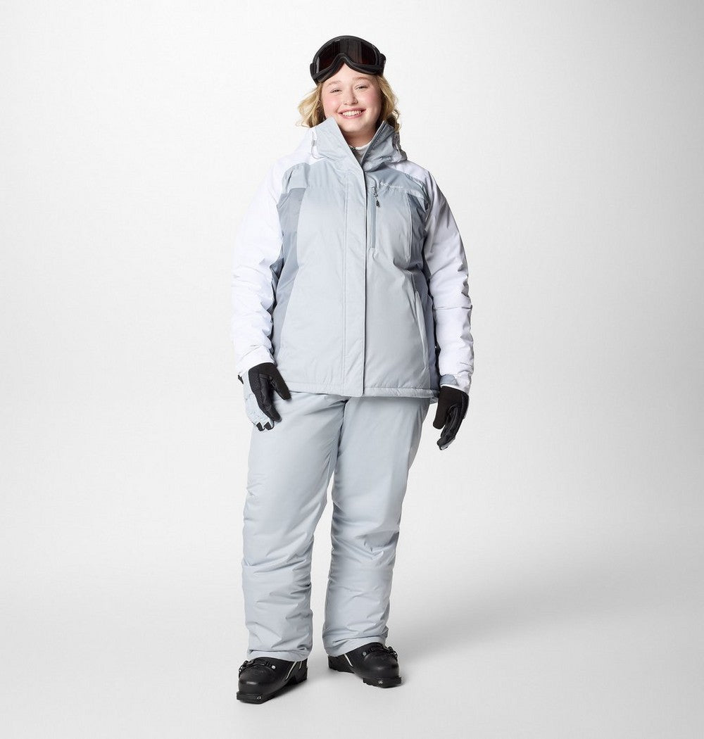 Women's Plus Size Insulated Snow Pants - White