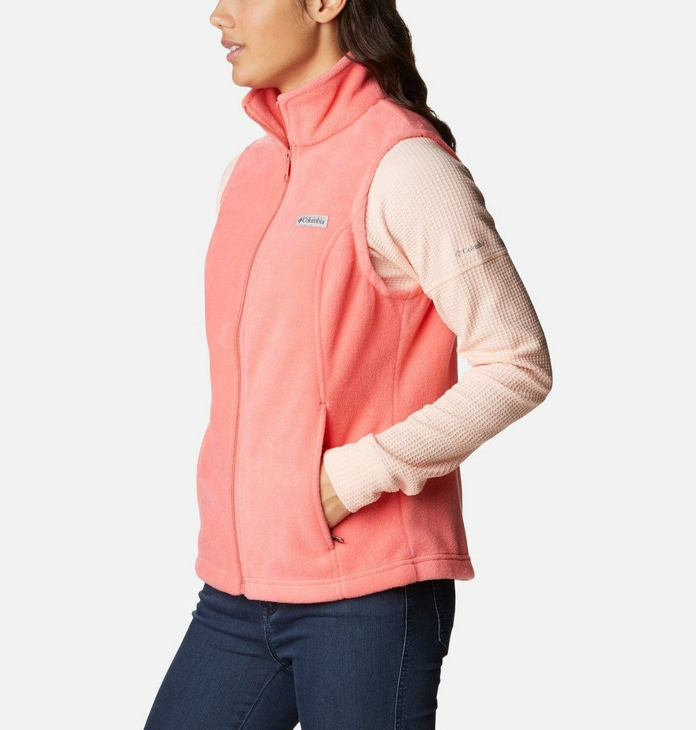Women's Fleece Vest - Chalk