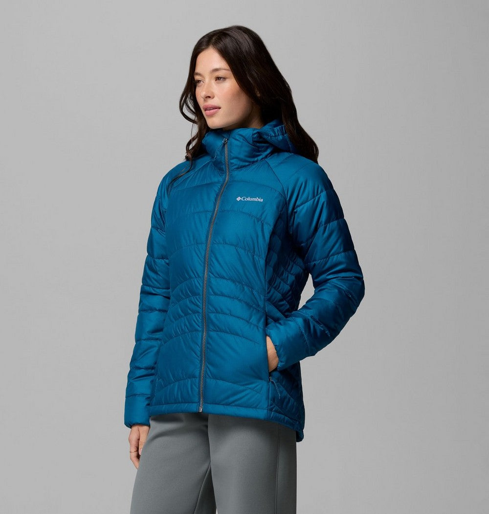 Women's Insulated Hooded Jacket - Wine