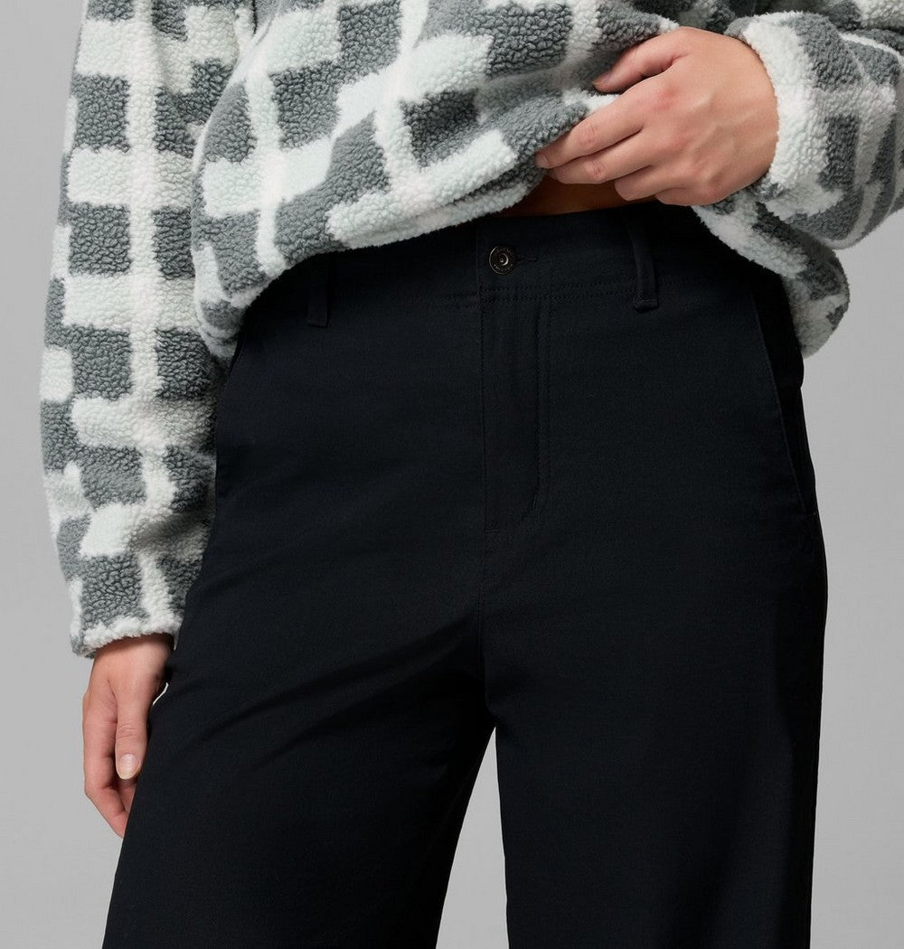 Women's Stretch Wide-Leg Pants - Green