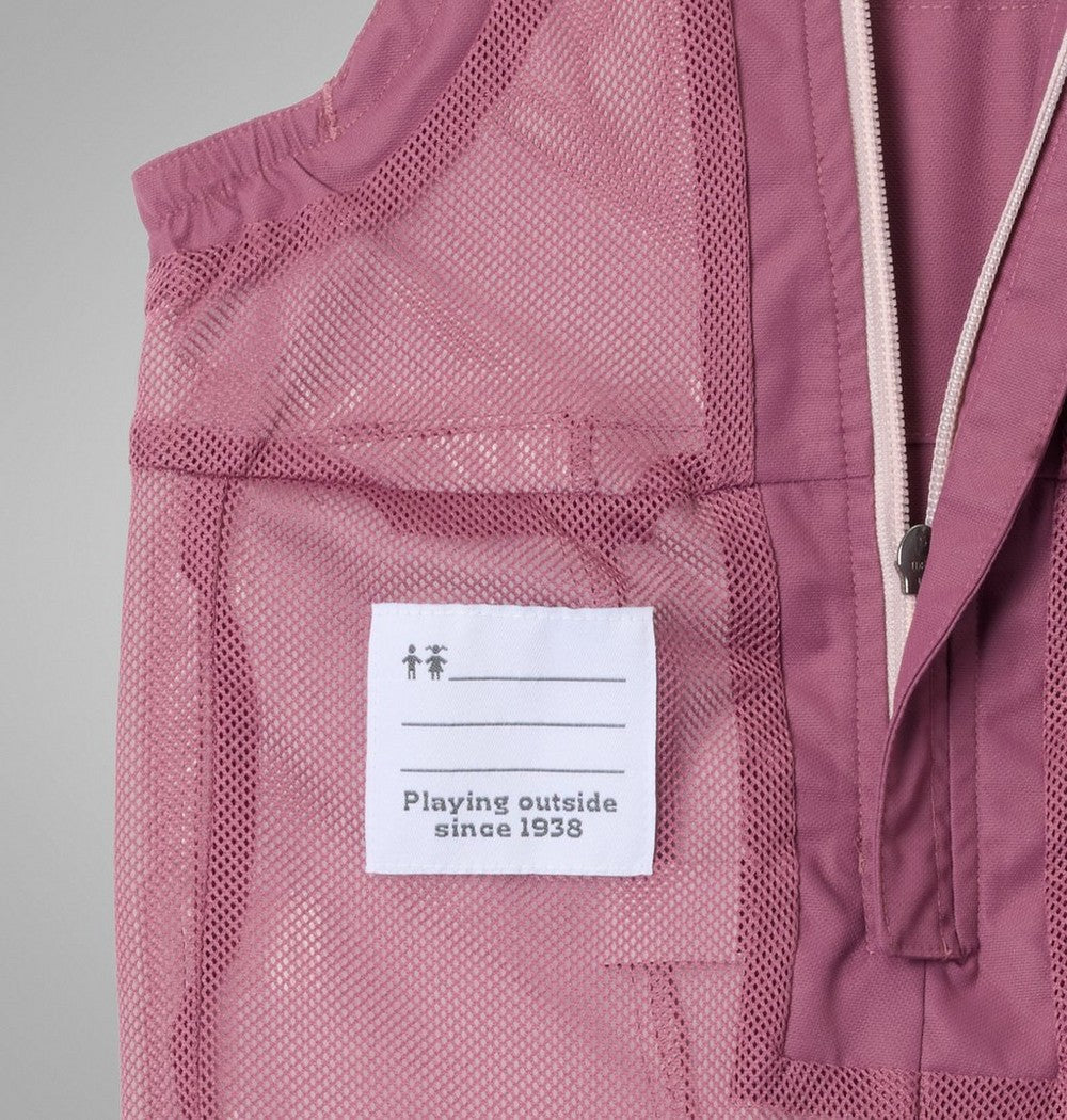 Toddler Waterproof Rain Bib - Mauve