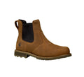 Water-Resistant Steel Toe Chelsea Work Boot - Brown