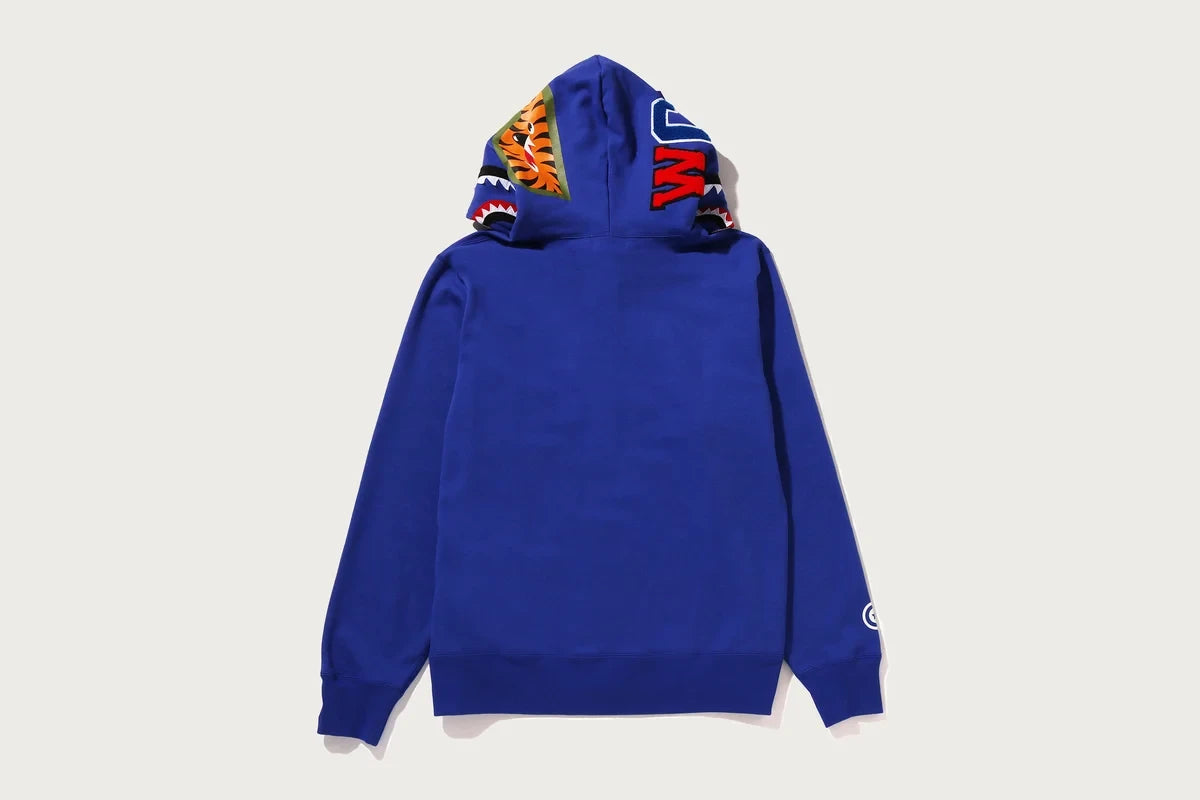 Men's Full-Zip Graphic Hoodie - Black