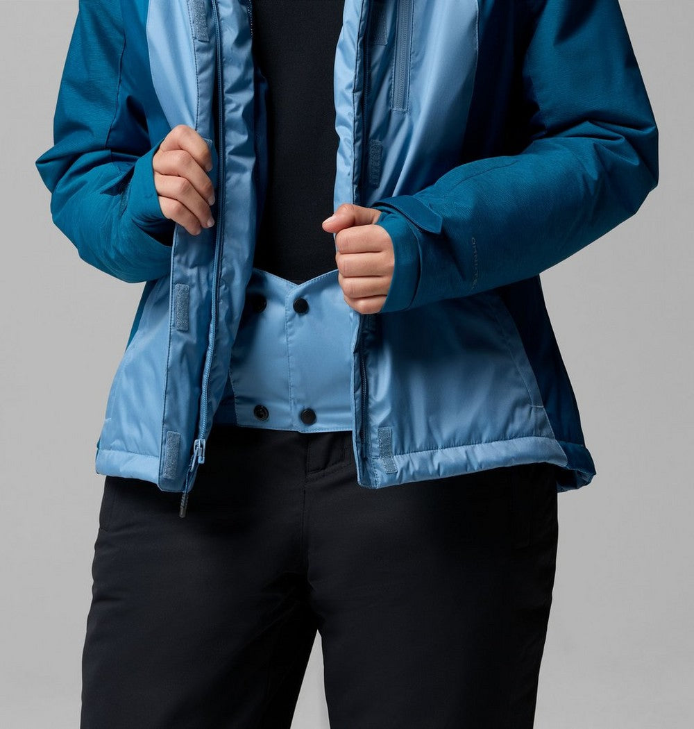 Women's Insulated Ski Jacket - Blue