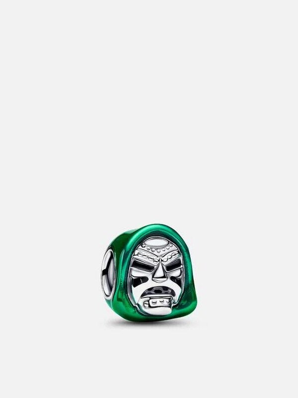 Sterling Silver Villain Mask Charm