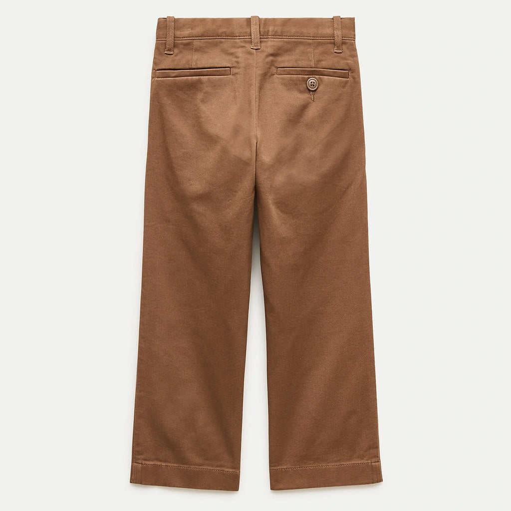 Boys' Slim Stretch Chino Pants - Gray