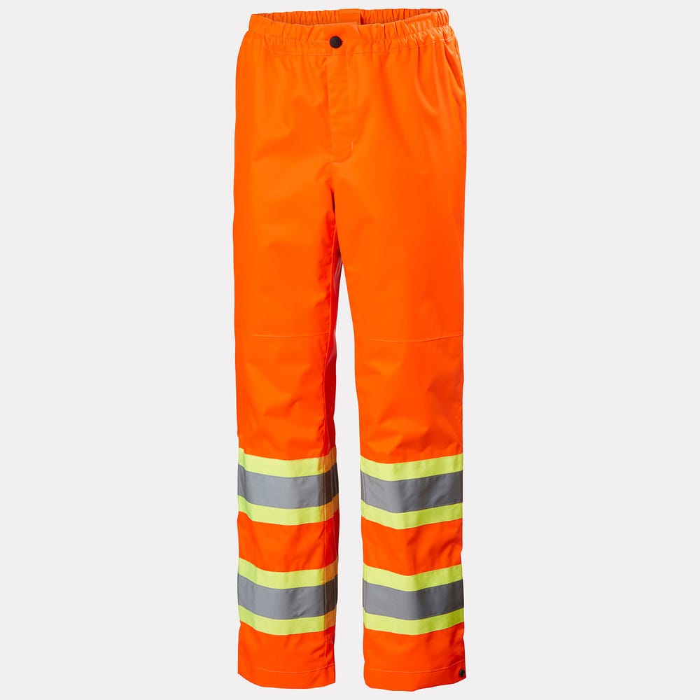 Women's High-Visibility Waterproof Shell Pants - Orange
