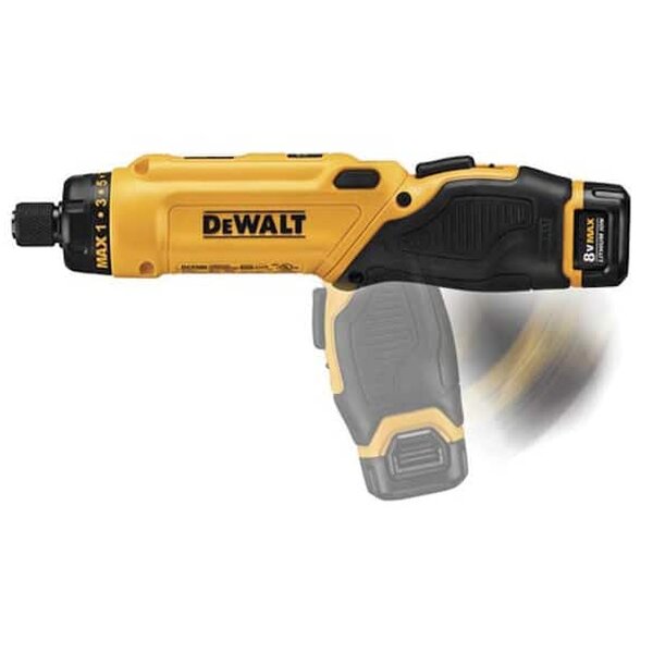 8V Cordless Gyroscopic Screwdriver Kit