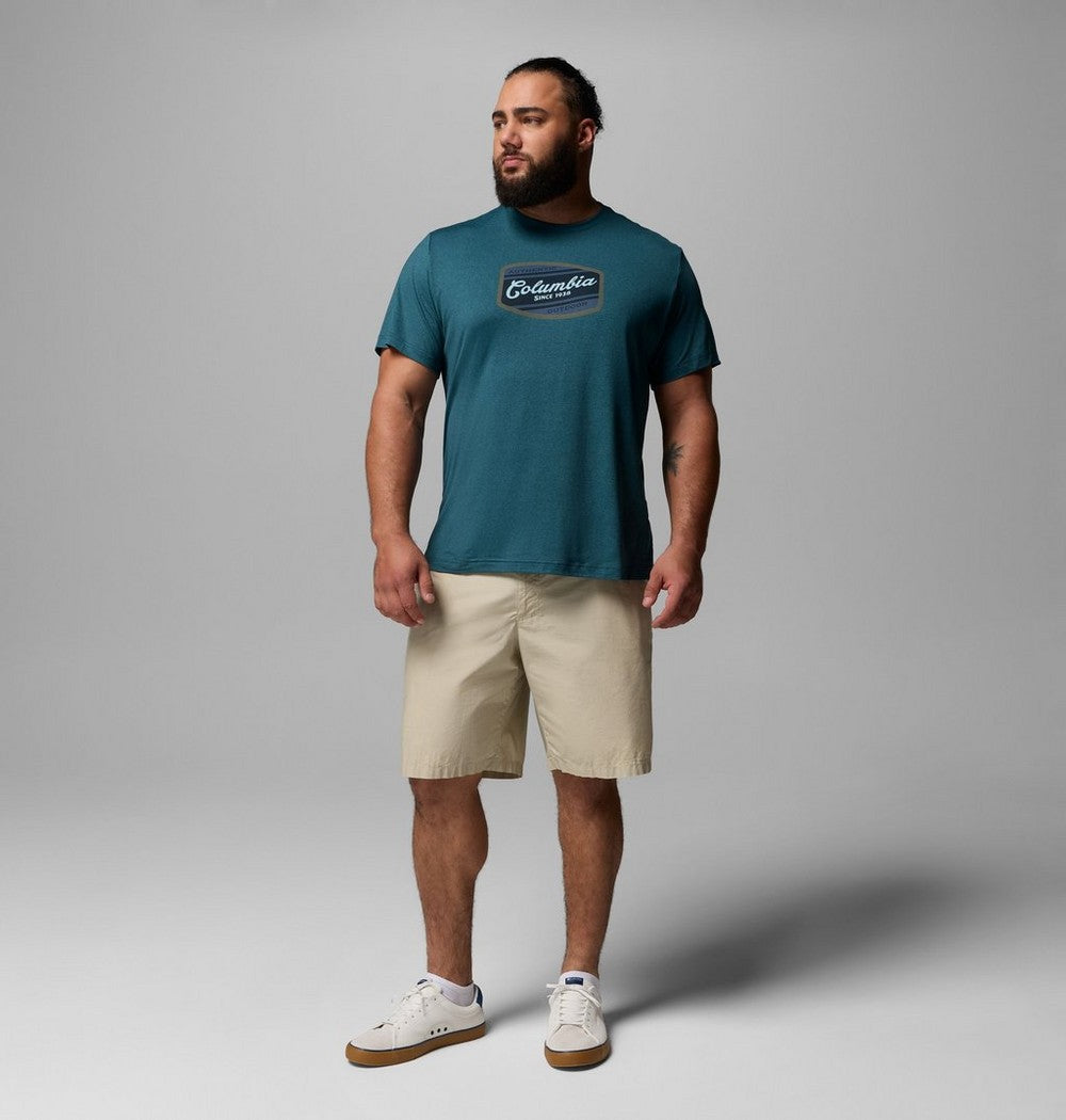 Men's Big UPF 50 Graphic T-Shirt - Grey