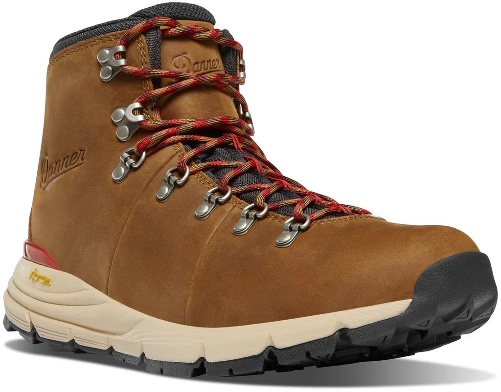 Men's 4.5-Inch Waterproof Hiking Boot - Brown/Red