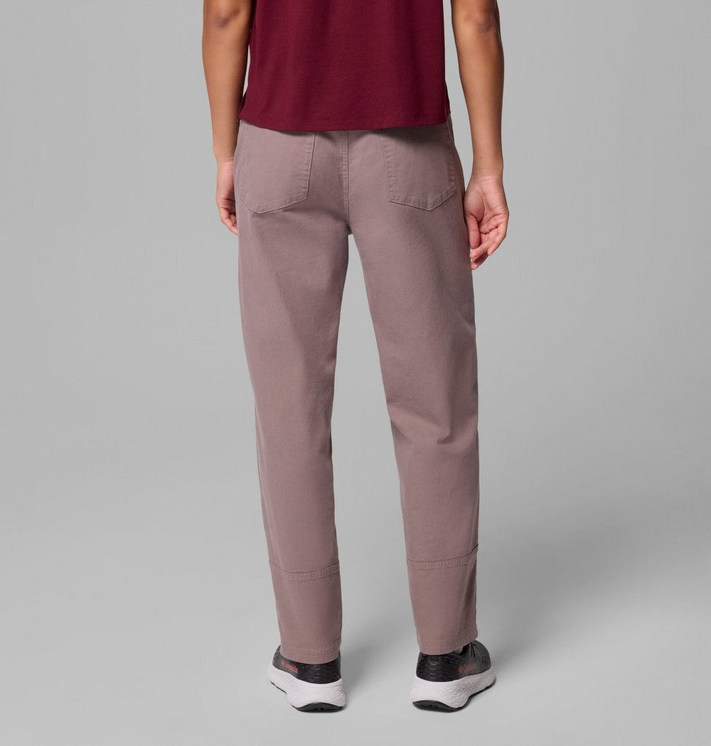 Women's High-Rise Straight Leg Pants - Red