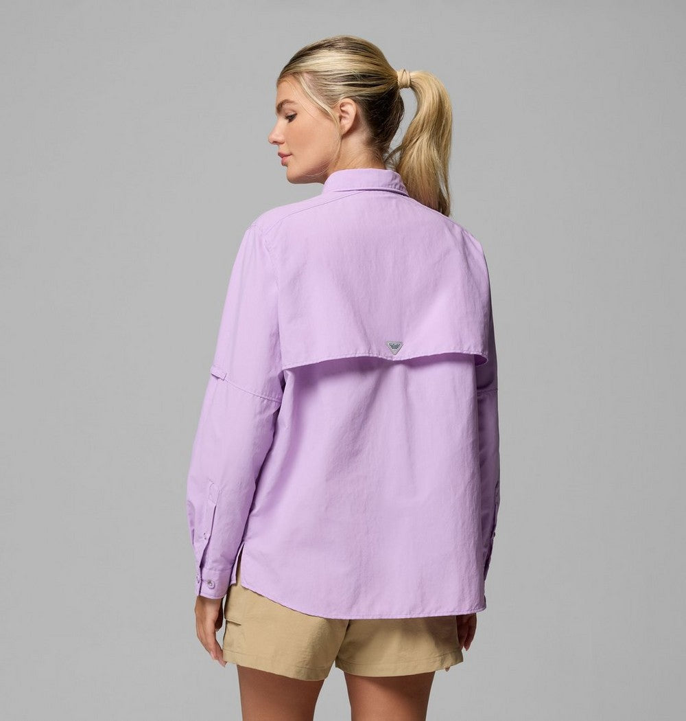 Women's Long Sleeve Fishing Shirt - Pink