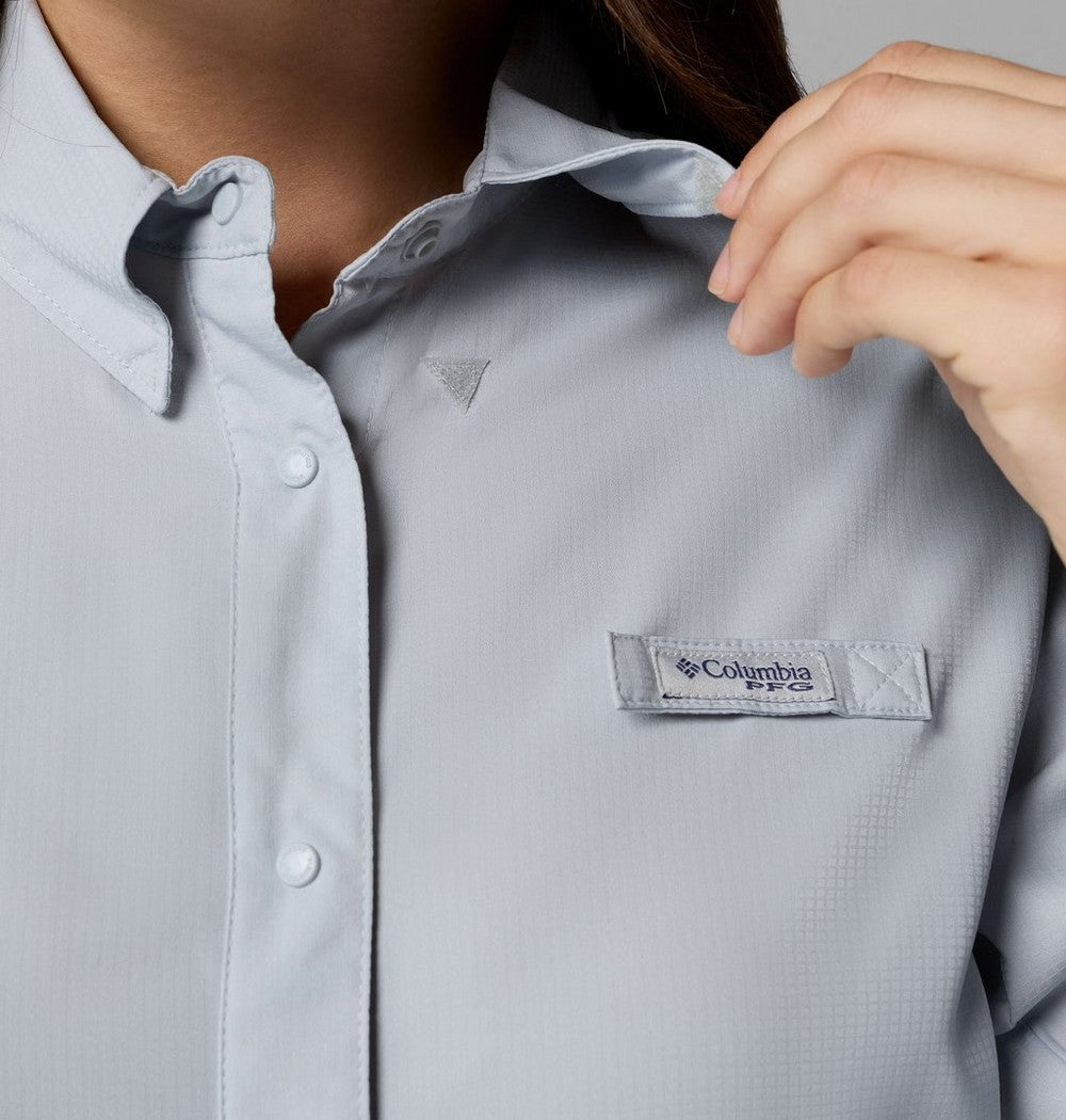 Women's Long Sleeve Fishing Shirt - Stone