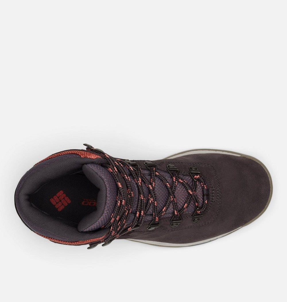 Women's Waterproof Mid Hiking Boots - Pink