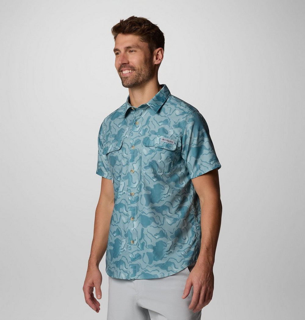 Men's Printed UPF 50 Fishing Shirt