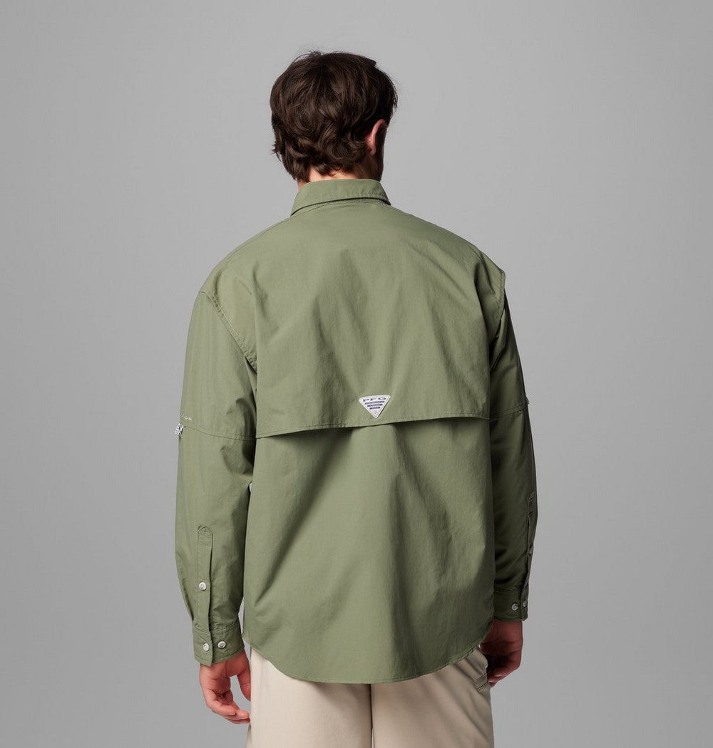 Men's Vented Long-Sleeve Fishing Shirt - Blue