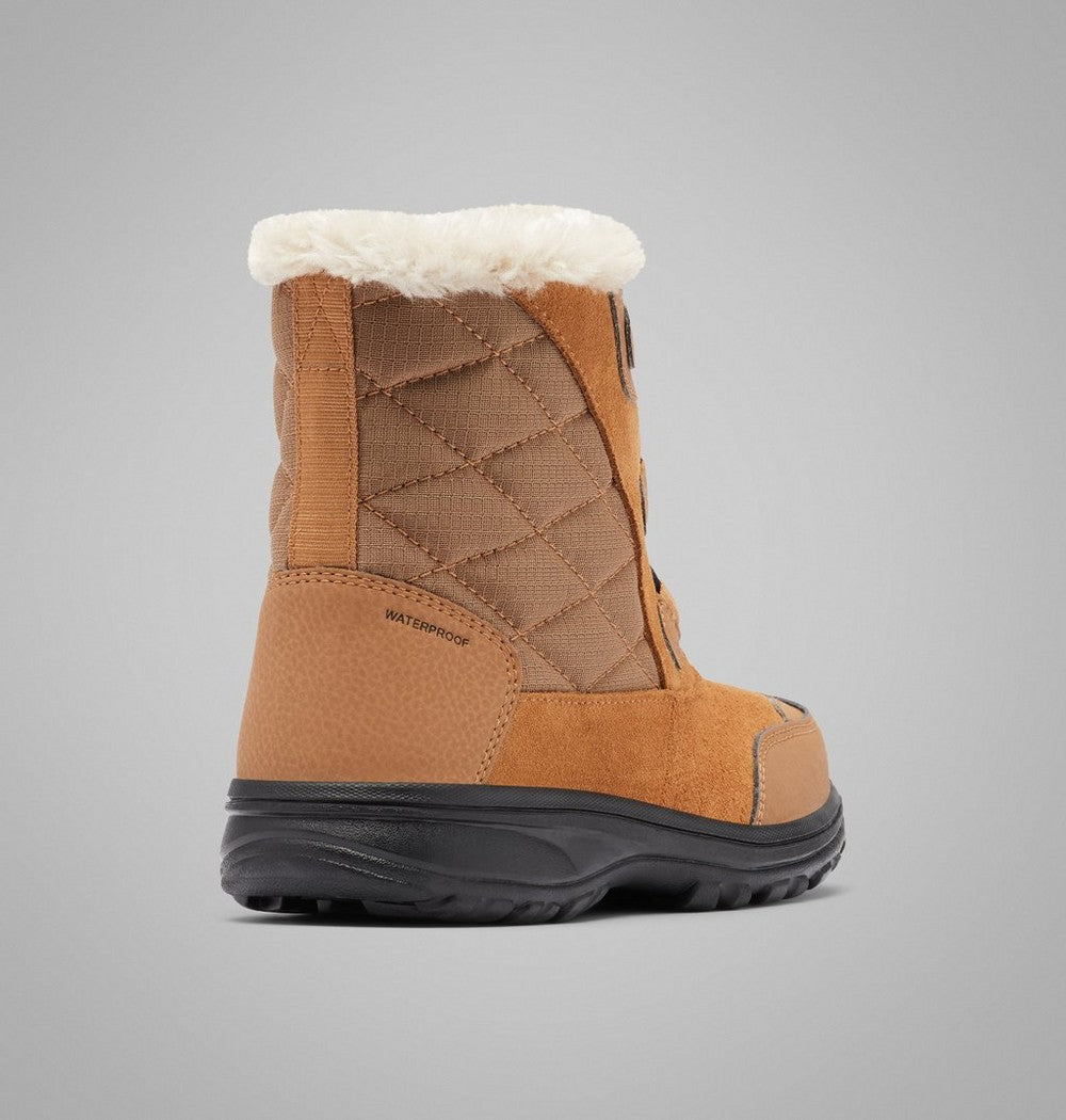 Women's Insulated Waterproof Short Boot - Brown