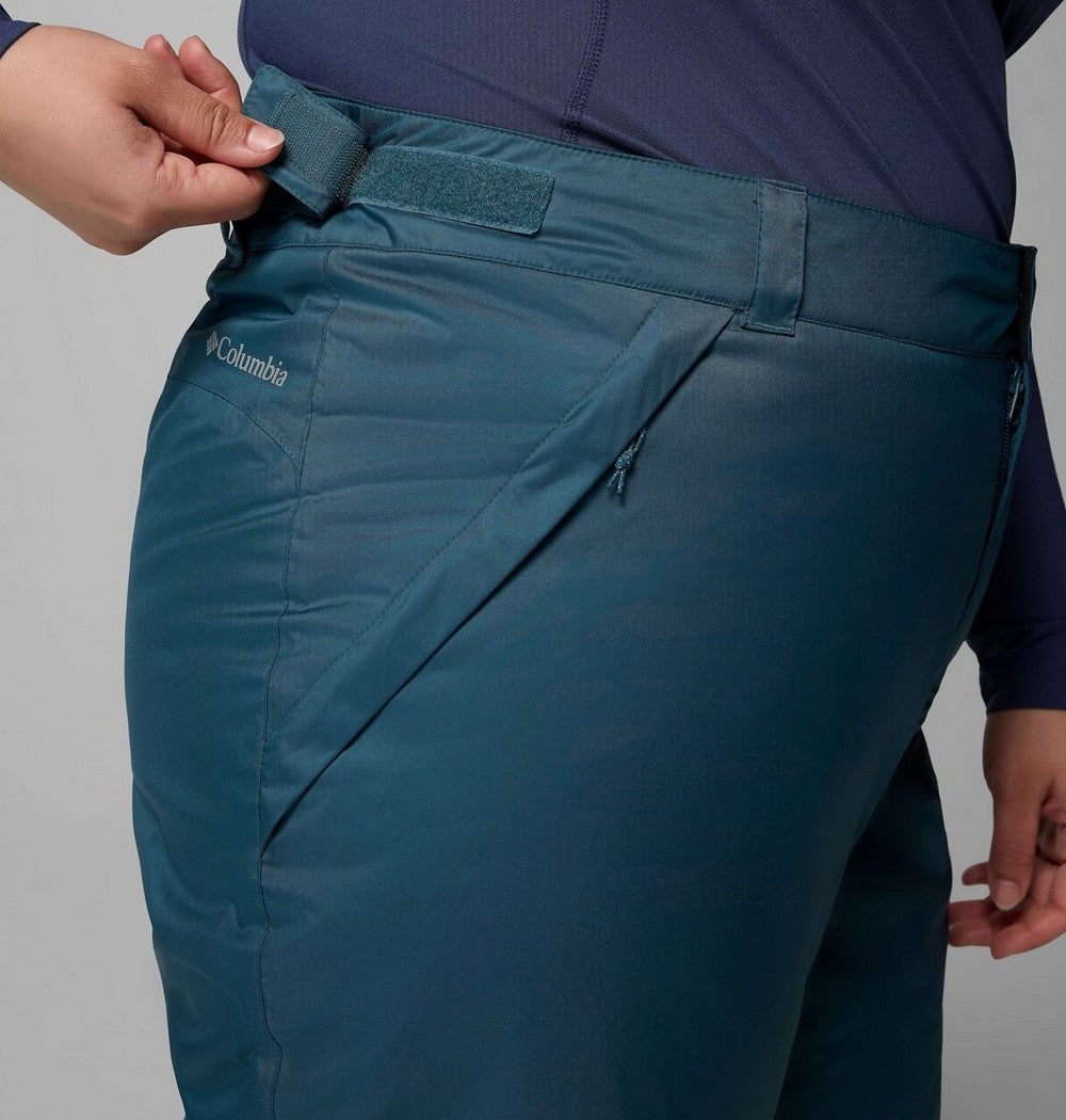 Women's Plus Size Insulated Snow Pants - White