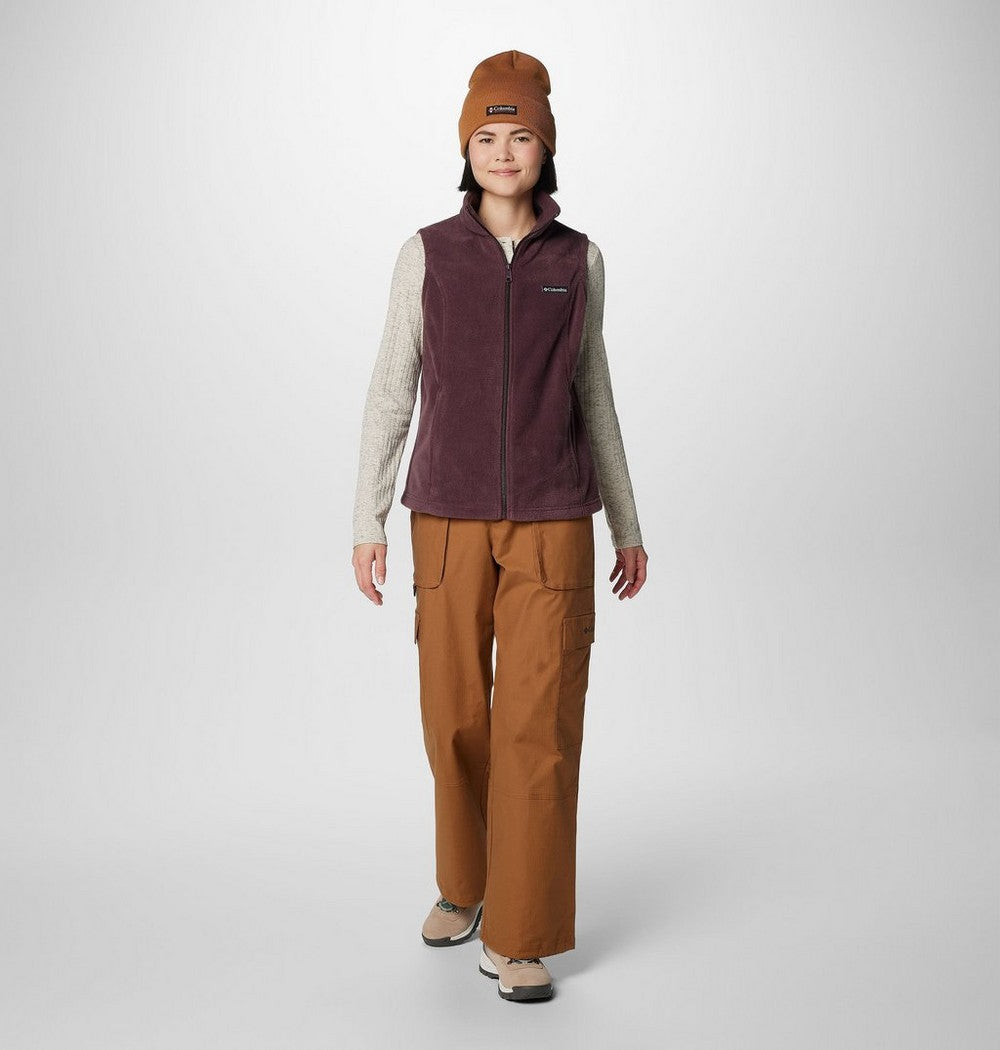 Women's Fleece Vest - Chalk