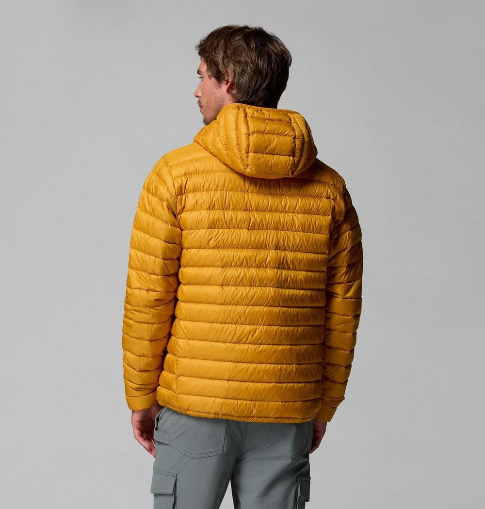Men's Packable Down Hooded Jacket - Blue