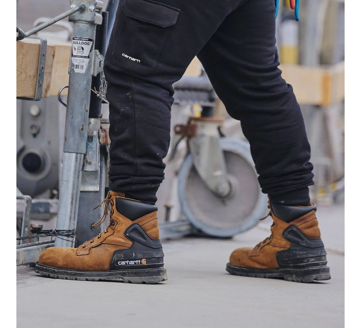Men's 6-Inch Waterproof Steel Toe Work Boot - Brown