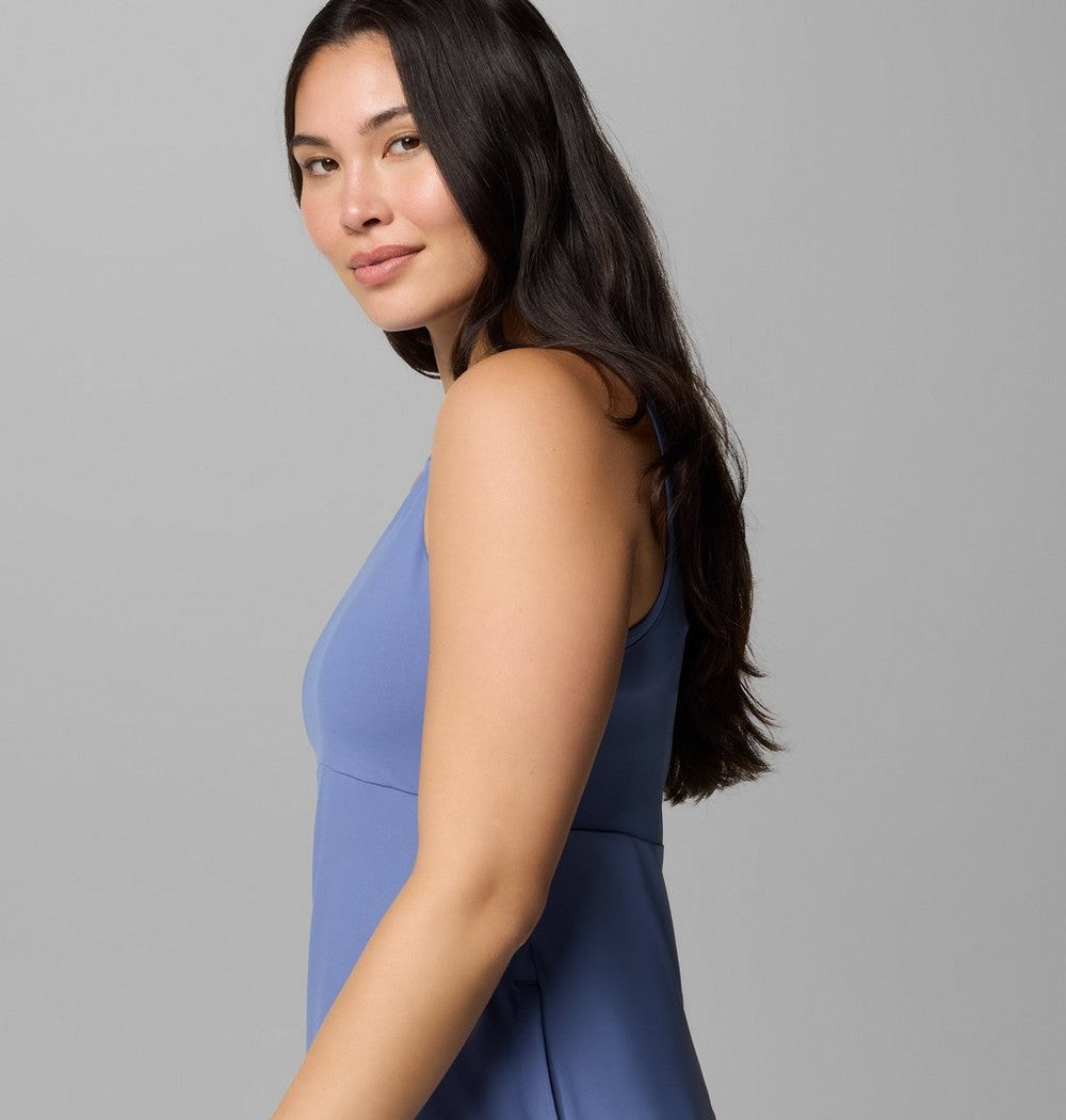 Women's UPF 50 Tank Dress - Gray Print