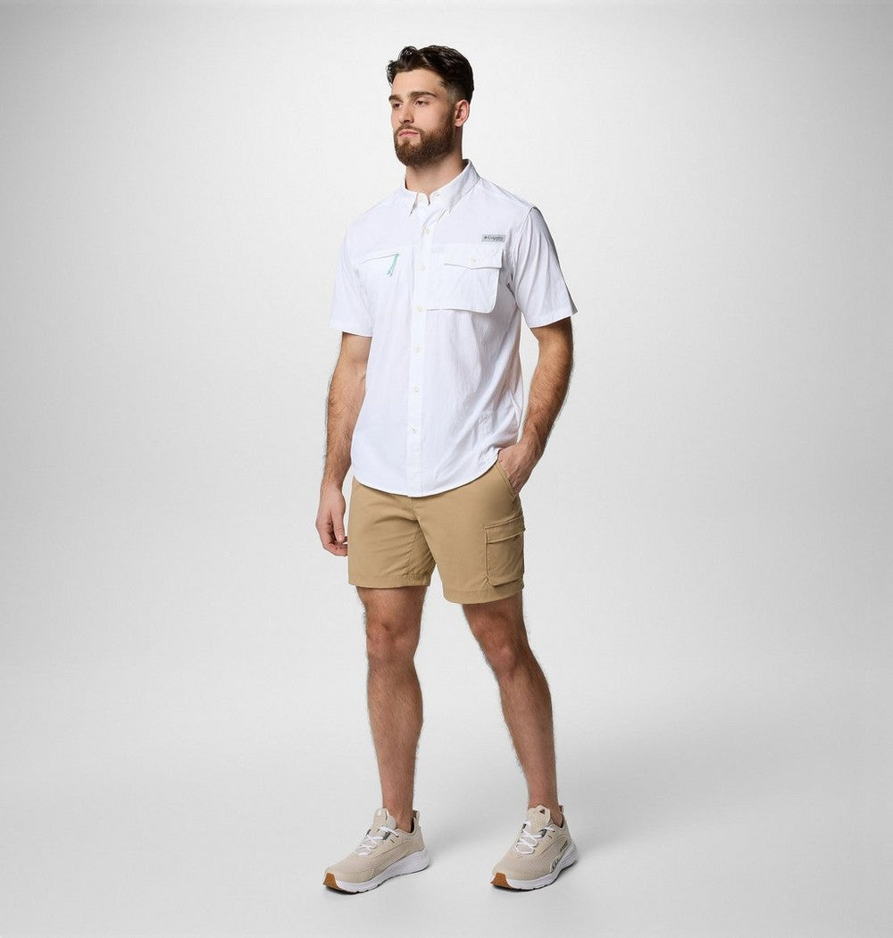 Men's Stretch Fishing Shorts - Cool Grey