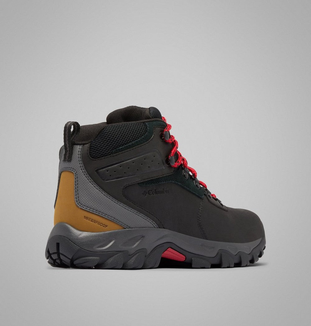 Men's Wide Waterproof Hiking Boot - Tan Blue