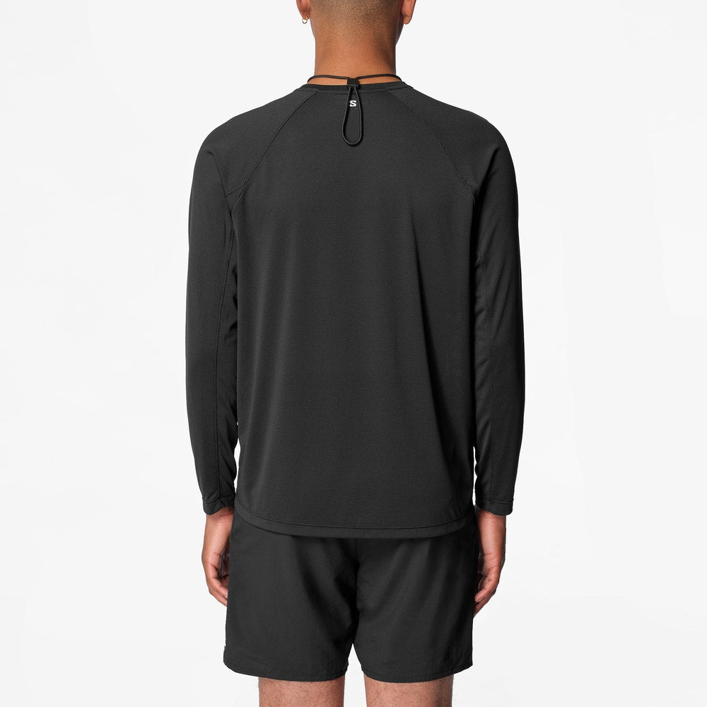 Men's Quick-Dry Long-Sleeve Running Shirt - Blue