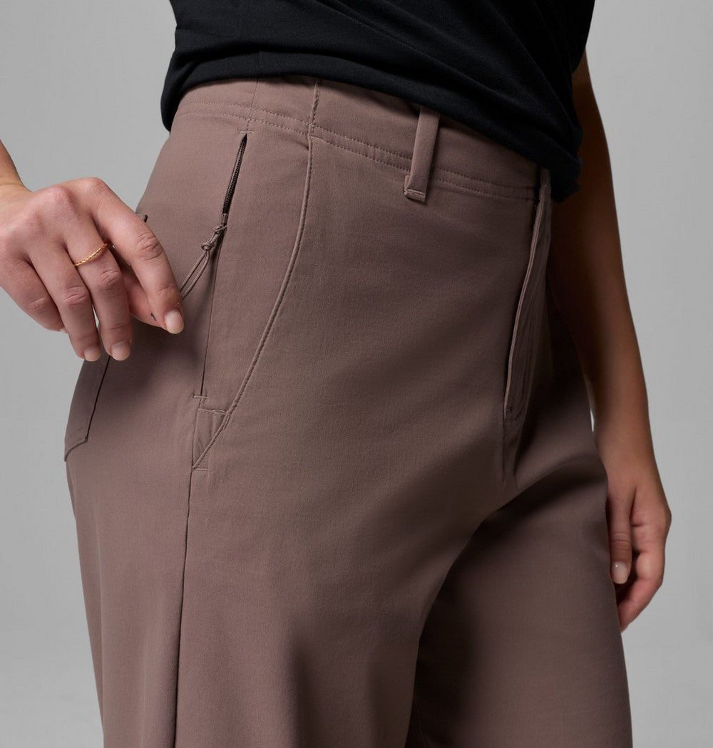 Women's Stretch Wide-Leg Pants - Green