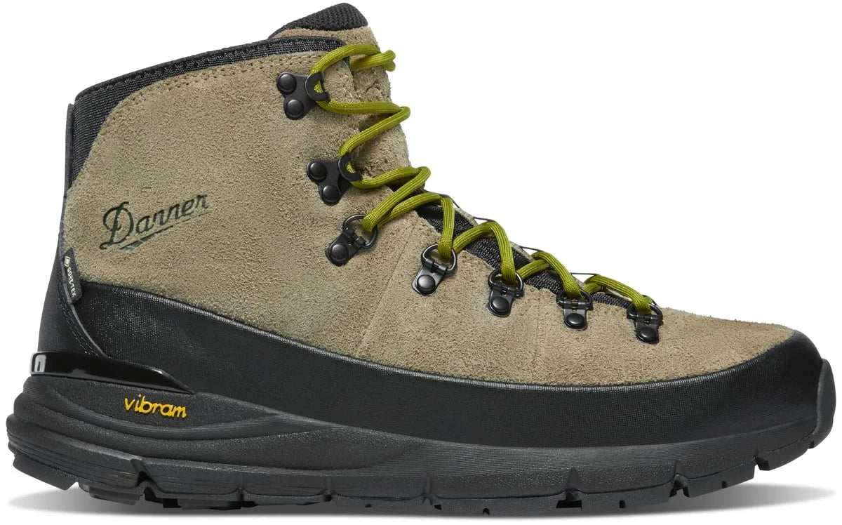 Waterproof Suede Hiking Boot - Gray Moss