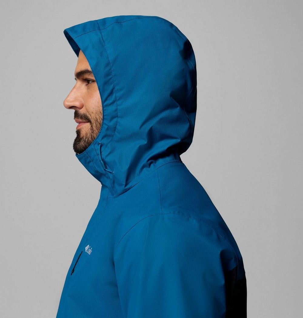 Men's Waterproof Rain Jacket - Blue
