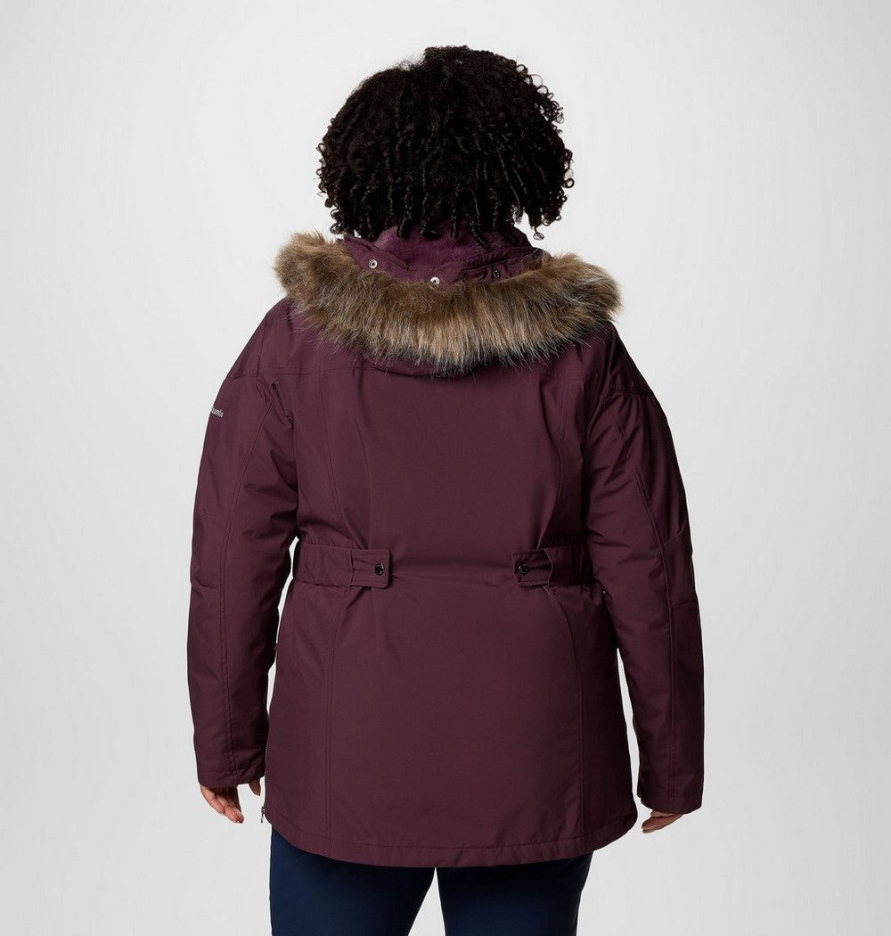 Women's Plus 3-In-1 Hooded Winter Jacket - Green