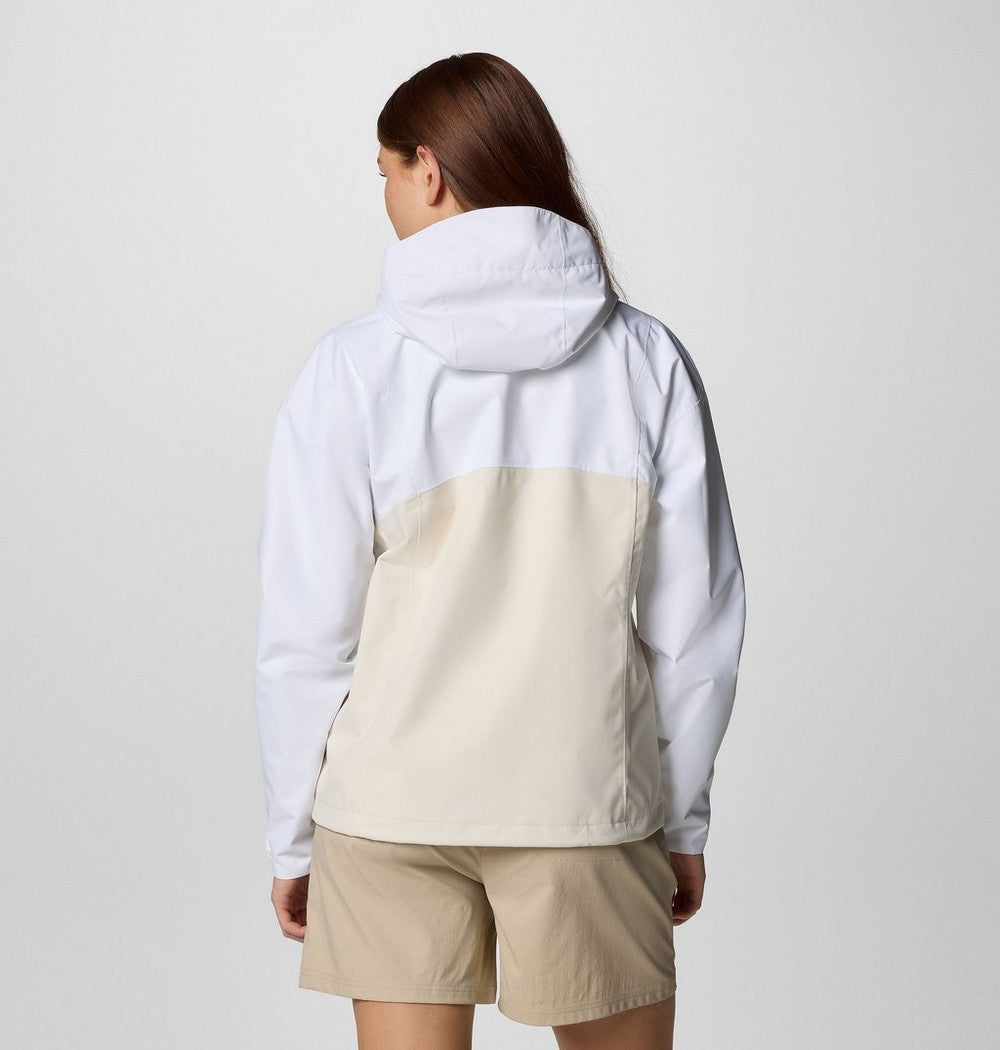Women's Waterproof Rain Jacket - Coral
