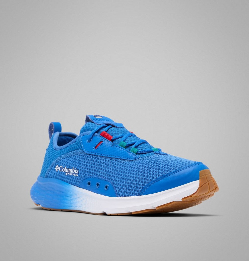 Men's Fishing Deck Shoe - Blue Red