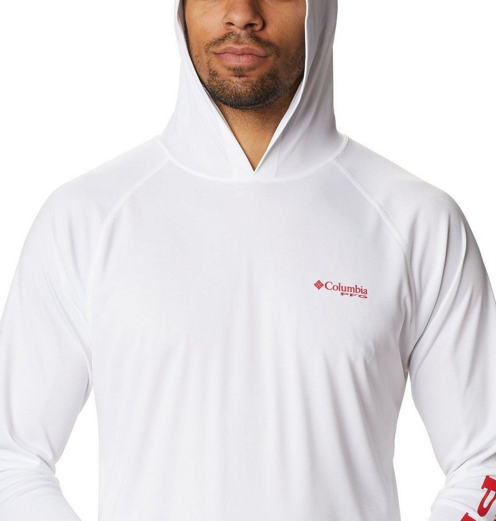 Men's Long-Sleeve Sun Hoodie - Gray