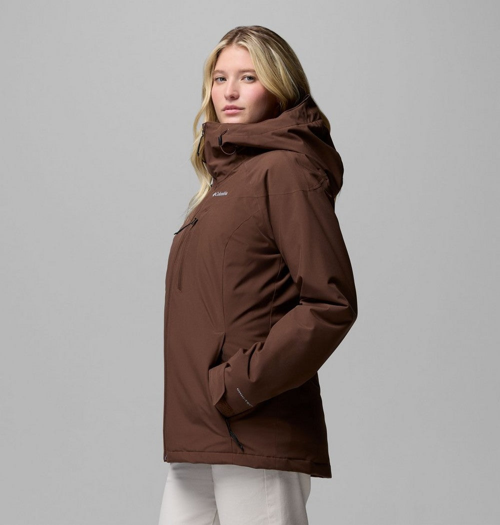Women's 3-In-1 Waterproof Jacket - Brown