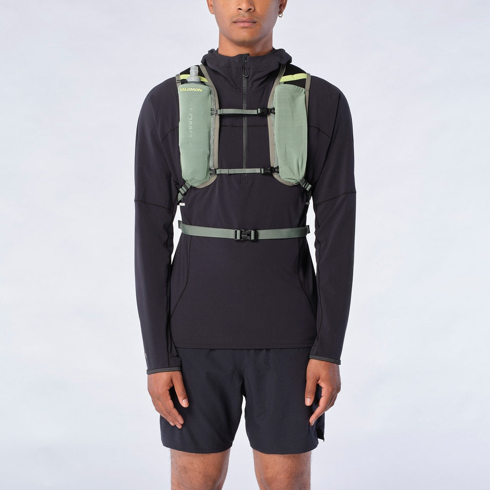 12L Running And Hiking Hydration Pack - Gray