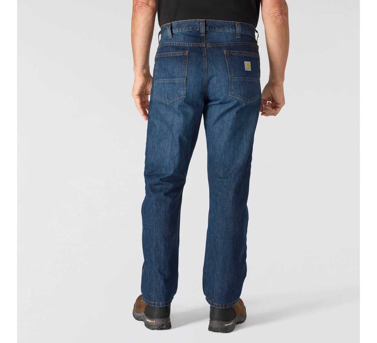 Men's Relaxed Straight Work Jeans - Deep Creek