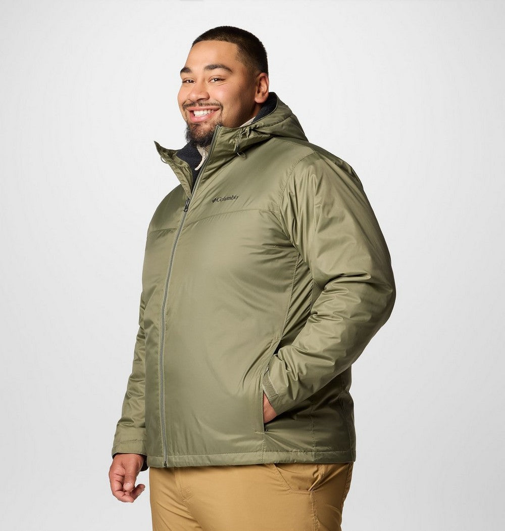 Men's Big Water-Resistant Sherpa-Lined Jacket