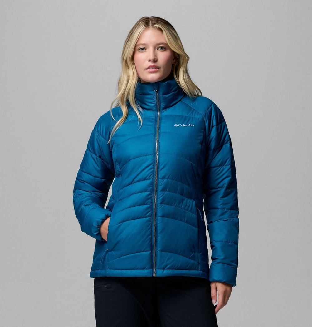 Women's Water-Resistant Insulated Jacket - Brown