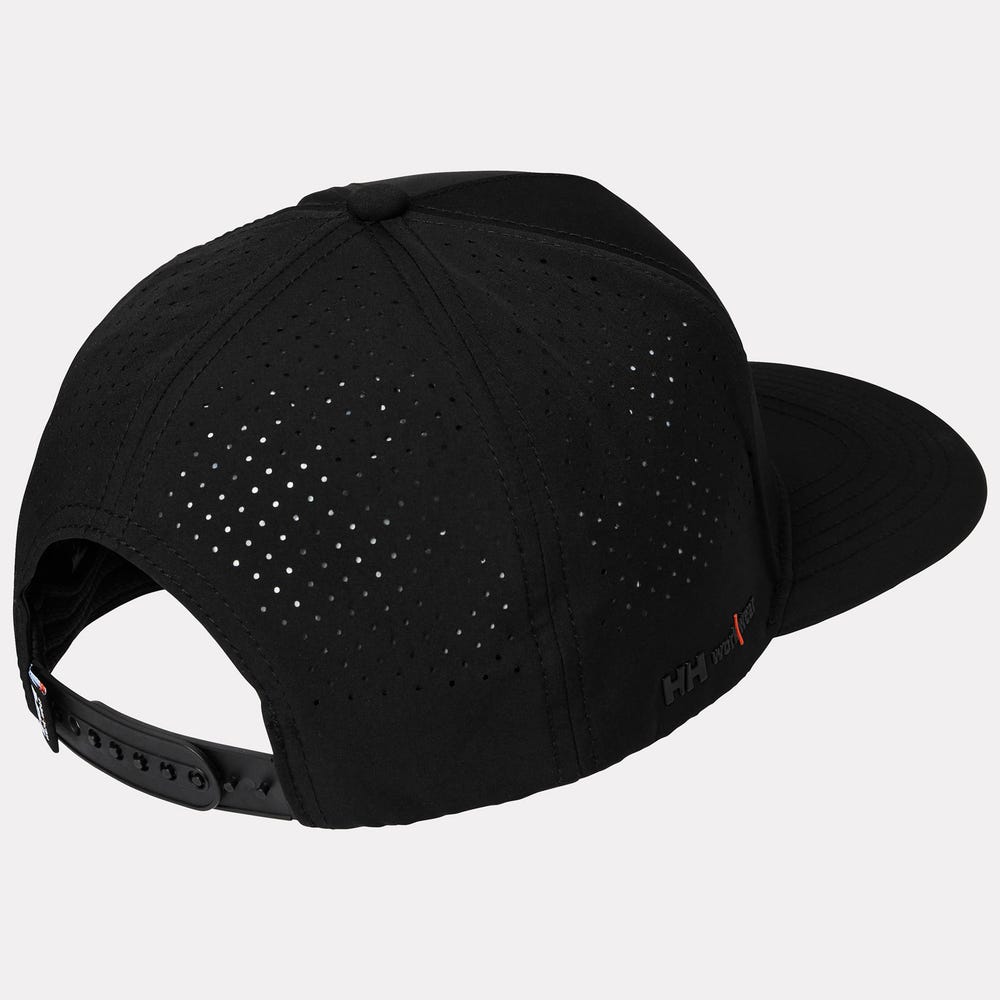 Recycled Polyester Adjustable Work Cap - Navy