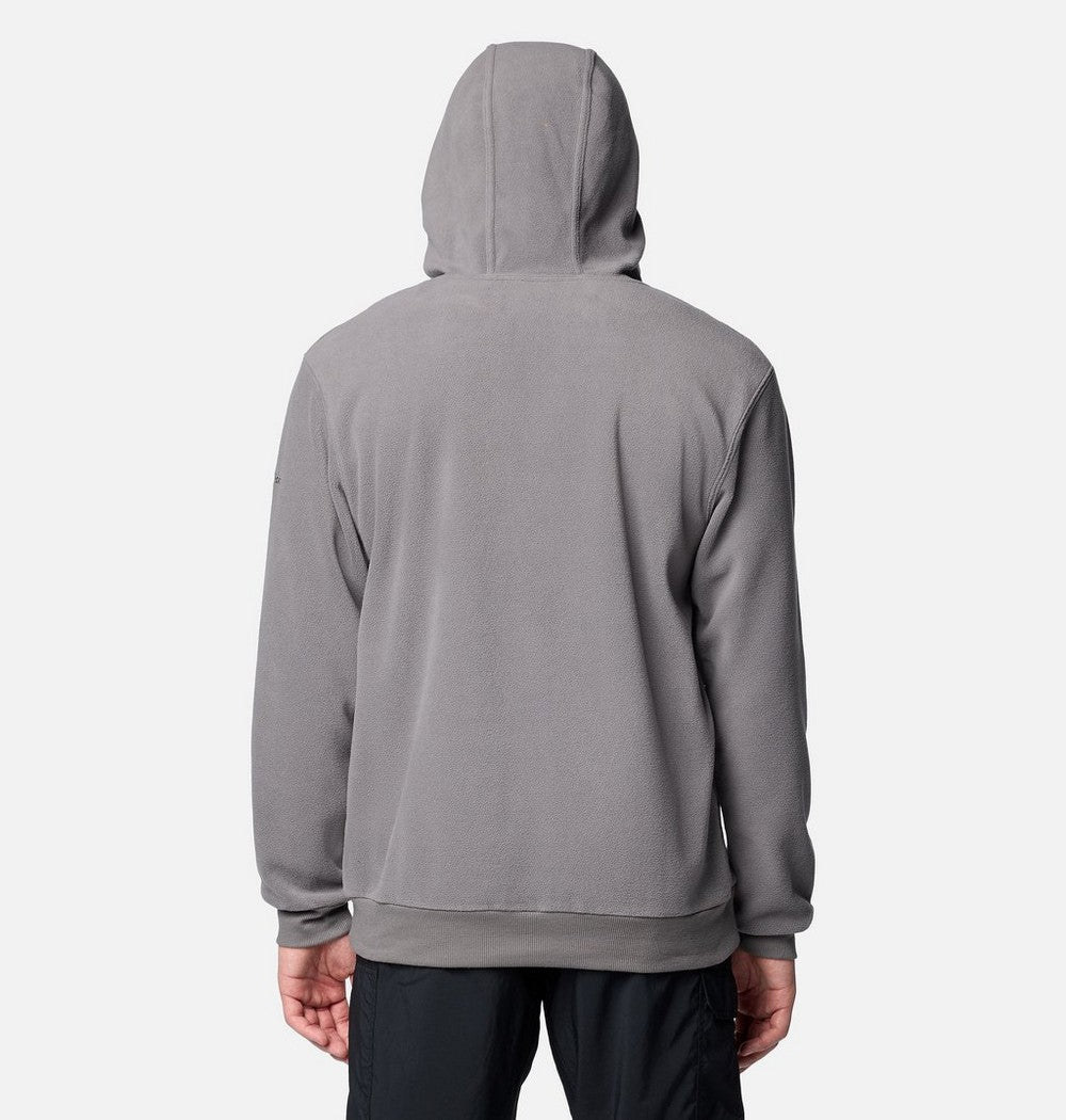 Men's School Logo Fleece Hoodie - Gray