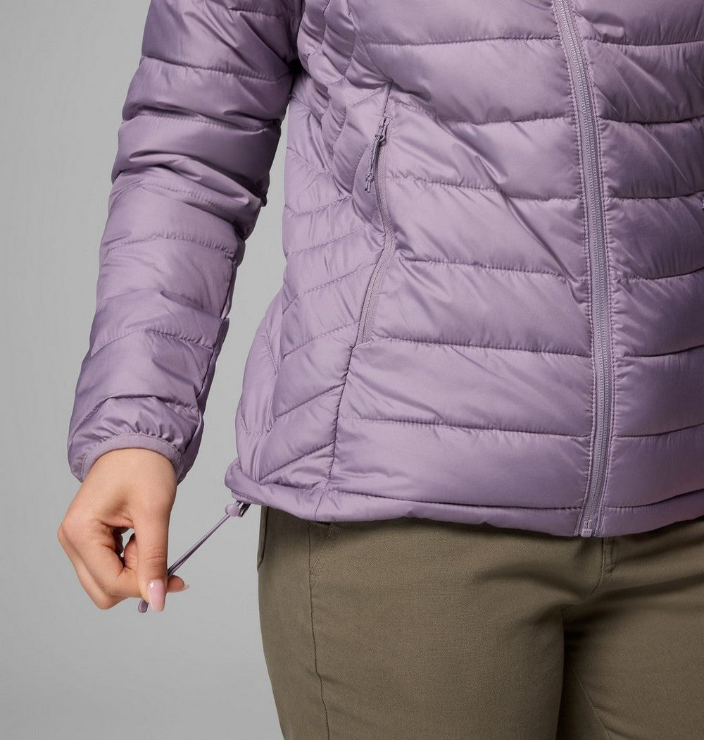 Women's Hooded Puffer Jacket - Navy